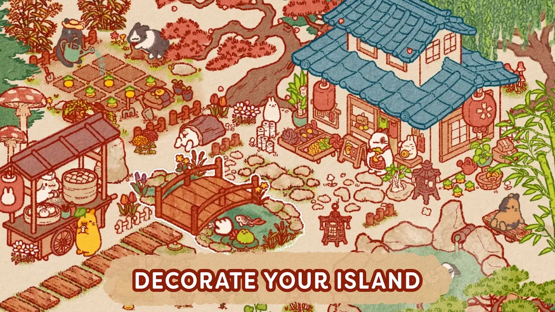 Usagi Shima: Cute Bunny Game — official screenshot 1